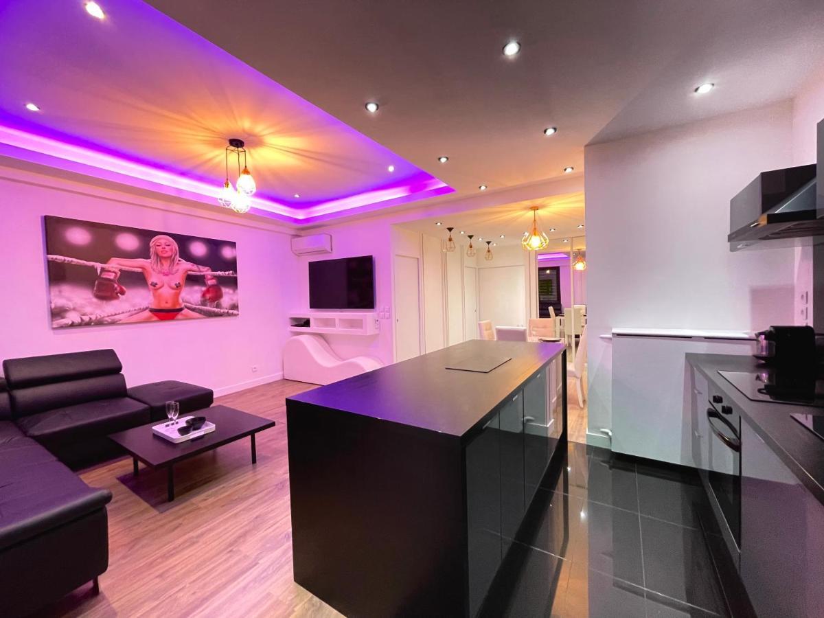 Loft Romantique Spa Leilighet Nice Eksteriør bilde