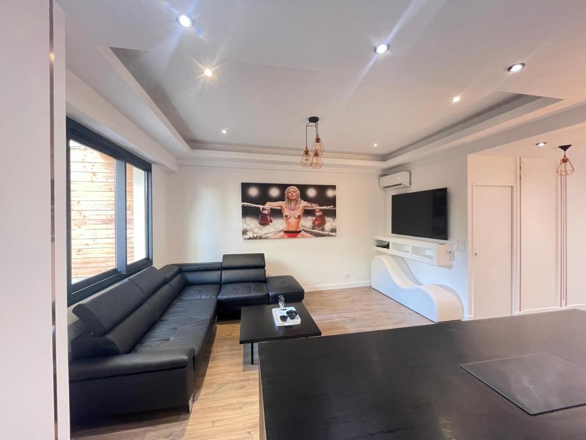 Loft Romantique Spa Leilighet Nice Eksteriør bilde